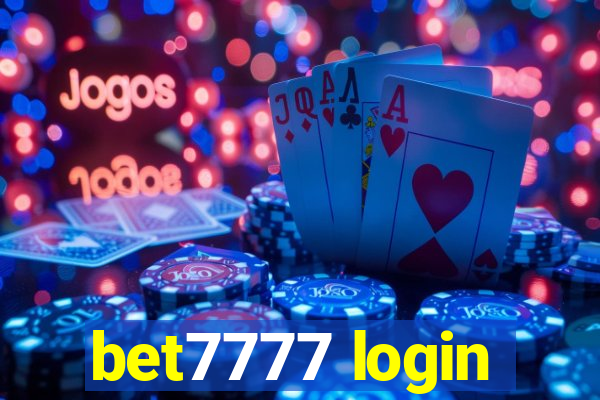 bet7777 login